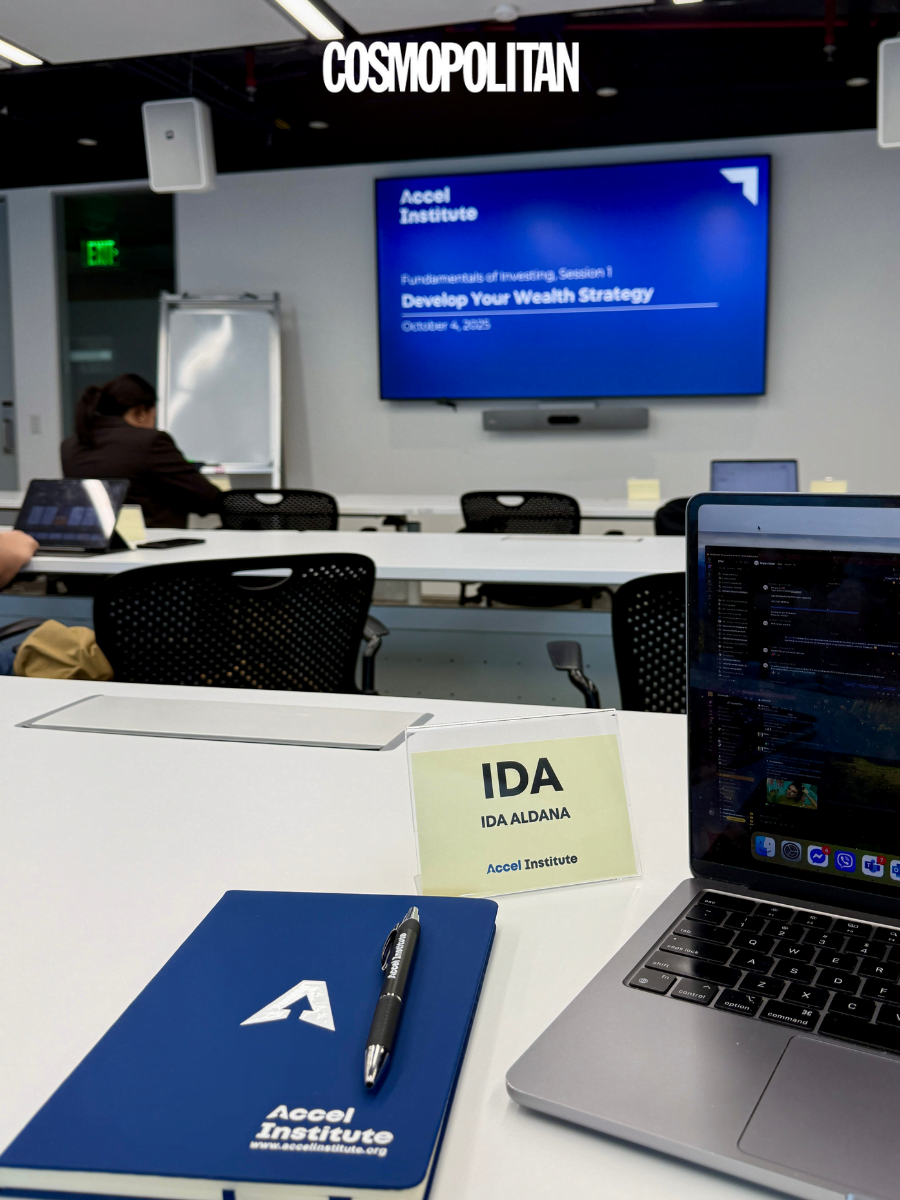 work desk at accel institute